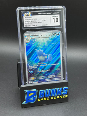Wartortle Illustration Rare 151 CGC 10