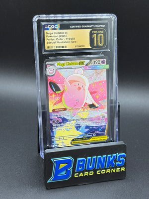 Mega Clefable Ex SIR Perfect Order CGC PRISTINE 10