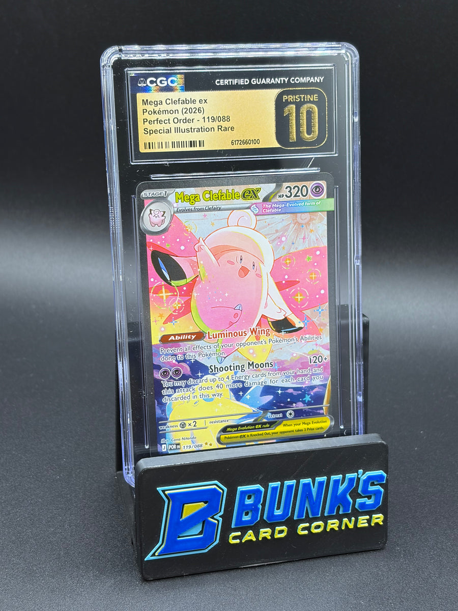 Mega Clefable Ex SIR Perfect Order CGC PRISTINE 10