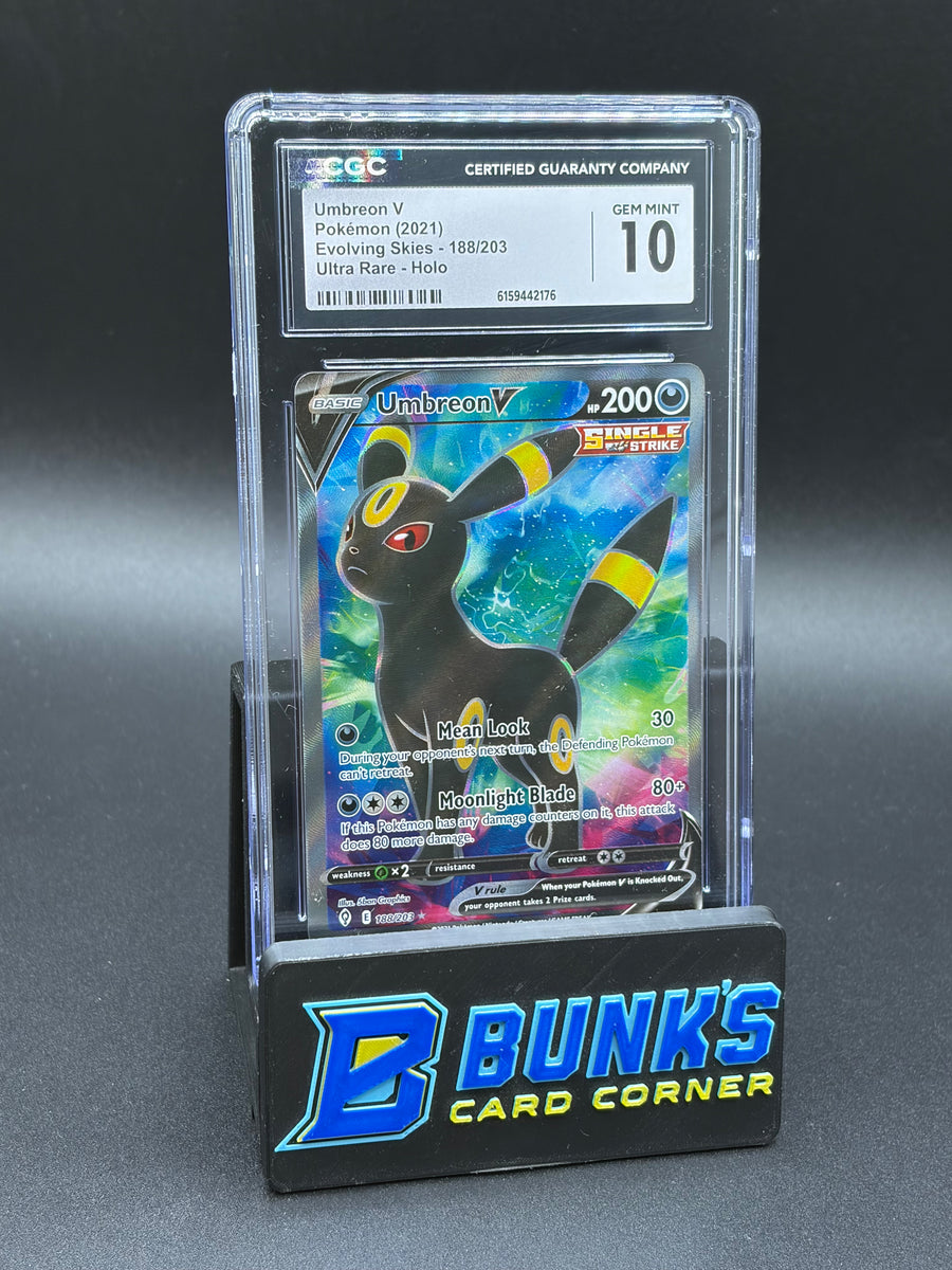 Umbreon V Full Art Evolving Skies CGC 10