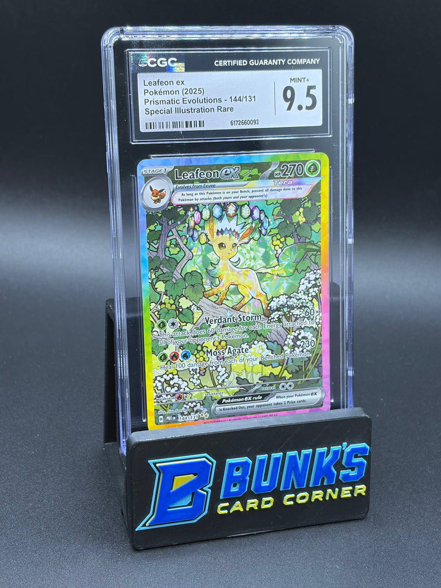 Leafeon ex SIR Prismatic Evolutions CGC 9.5
