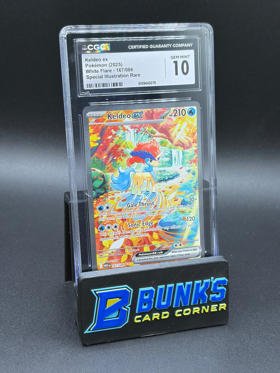 Keldeo ex SIR White Flare CGC 10