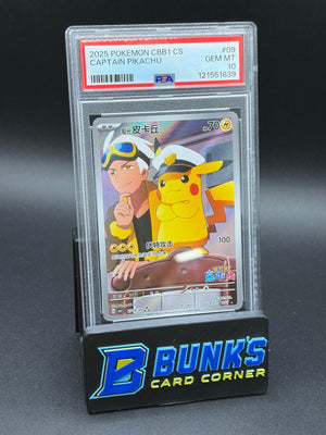 Captain Pikachu PSA 10