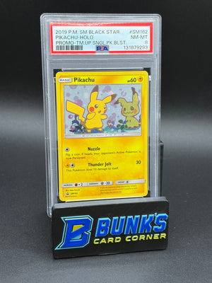 Pikachu Holo Promo PSA 8