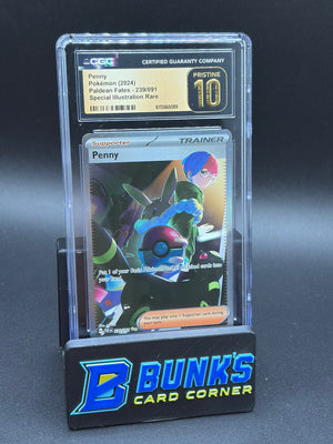 Penny SIR Paldean Fates CGC PRISTINE 10