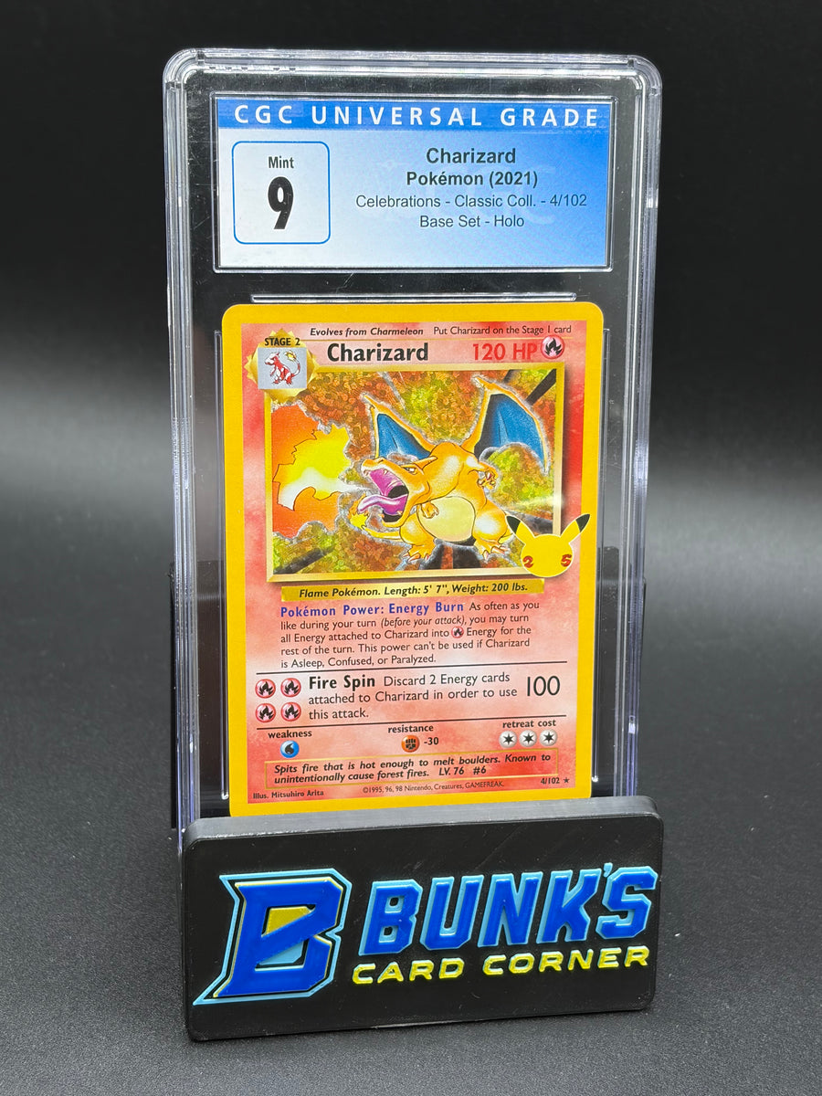 Charizard Celebrations CGC 9