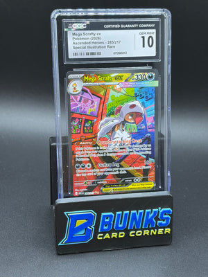 Mega Scrafty ex SIR Ascended Heroes CGC 10