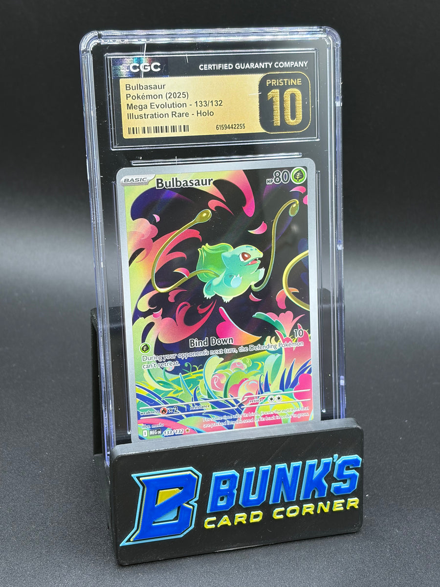 Bulbasaur Illustration Rare CGC PRISTINE 10