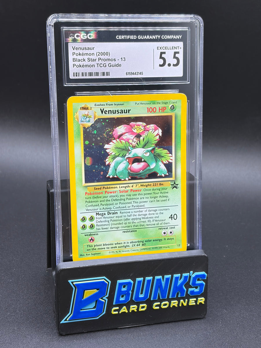 Venusaur Holo Promo CGC 5.5