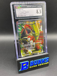 CGC 8.5 Groudon Ex Ultra Rare Primal Clash