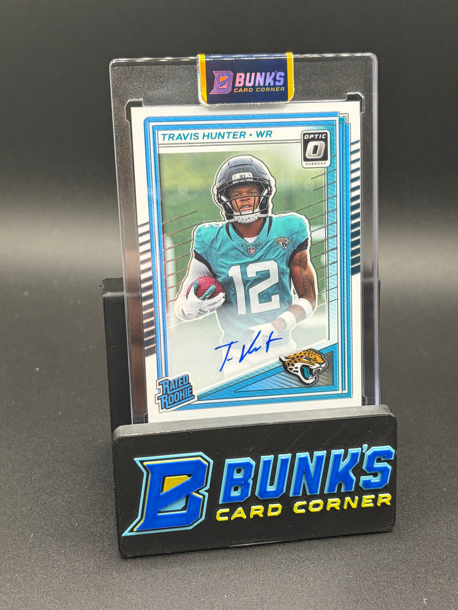 2025 Travis Hunter Donruss Optic Auto RC 151/350