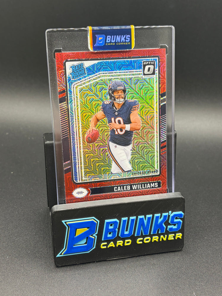2024 Caleb Williams Donruss Optic Red Mojo RC
