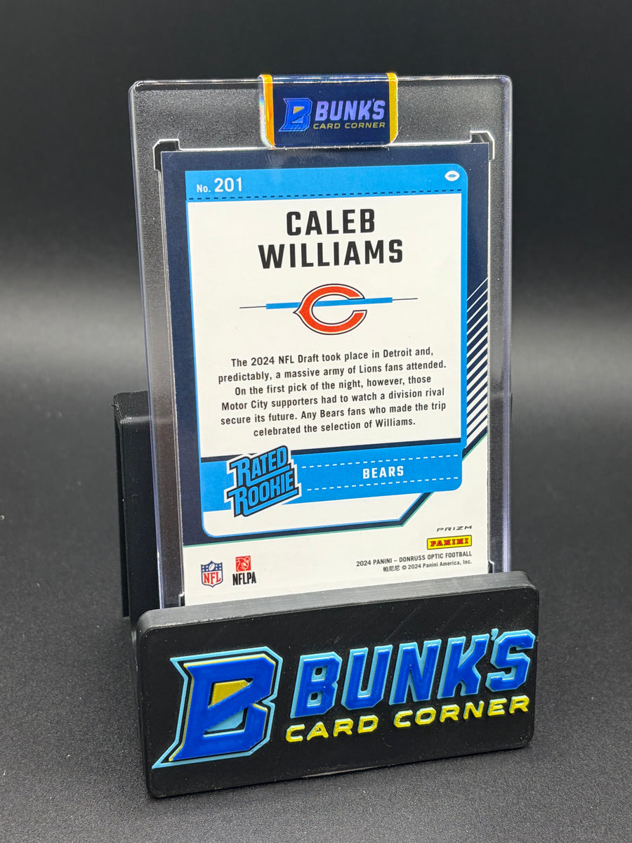 2024 Caleb Williams Donruss Optic Red Mojo RC