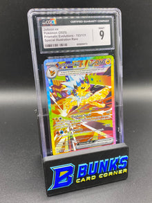 CGC 9 Jolteon Ex SIR Prismatic Evolutions