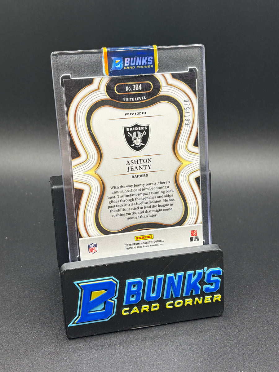 2025 Ashton Jeanty Select Panini Tricolor 79/199 RC