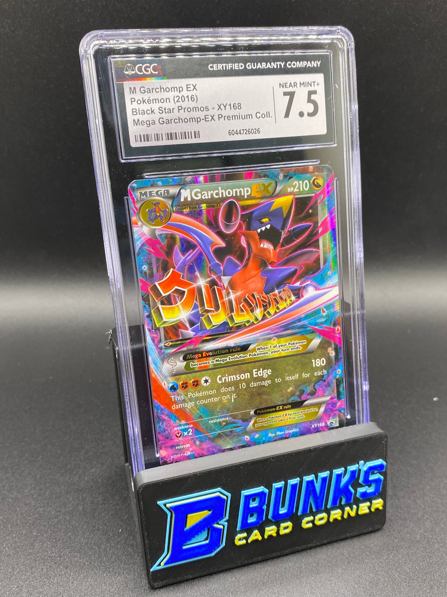 CGC 7.5 Mega Garchomp Ex Promo
