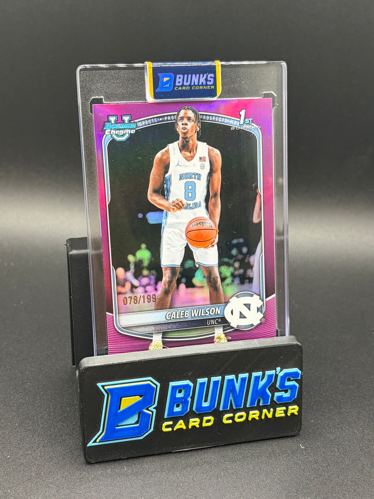 2025 Caleb Wilson Topps Masenta 78/199