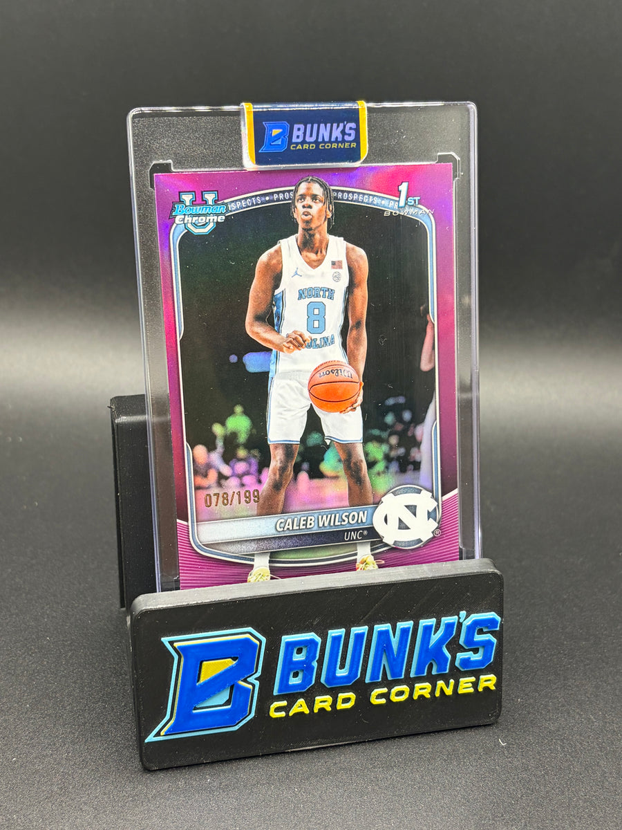 2025 Caleb Wilson Topps Masenta 78/199