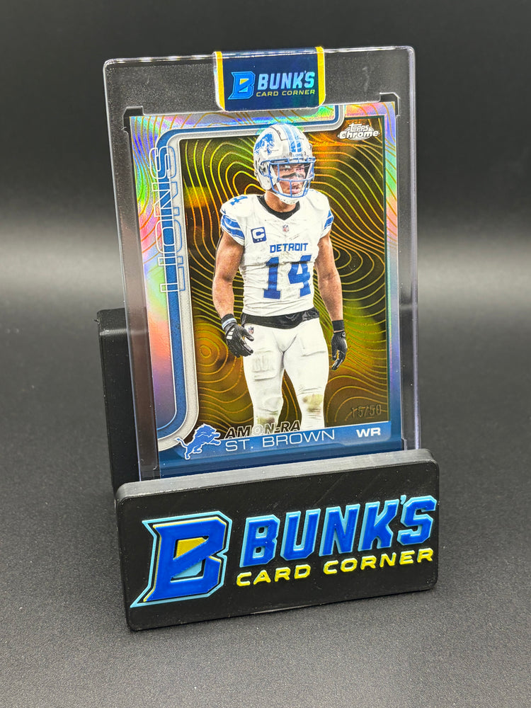 2025 Amon-Ra St Brown Topps Gold Etch