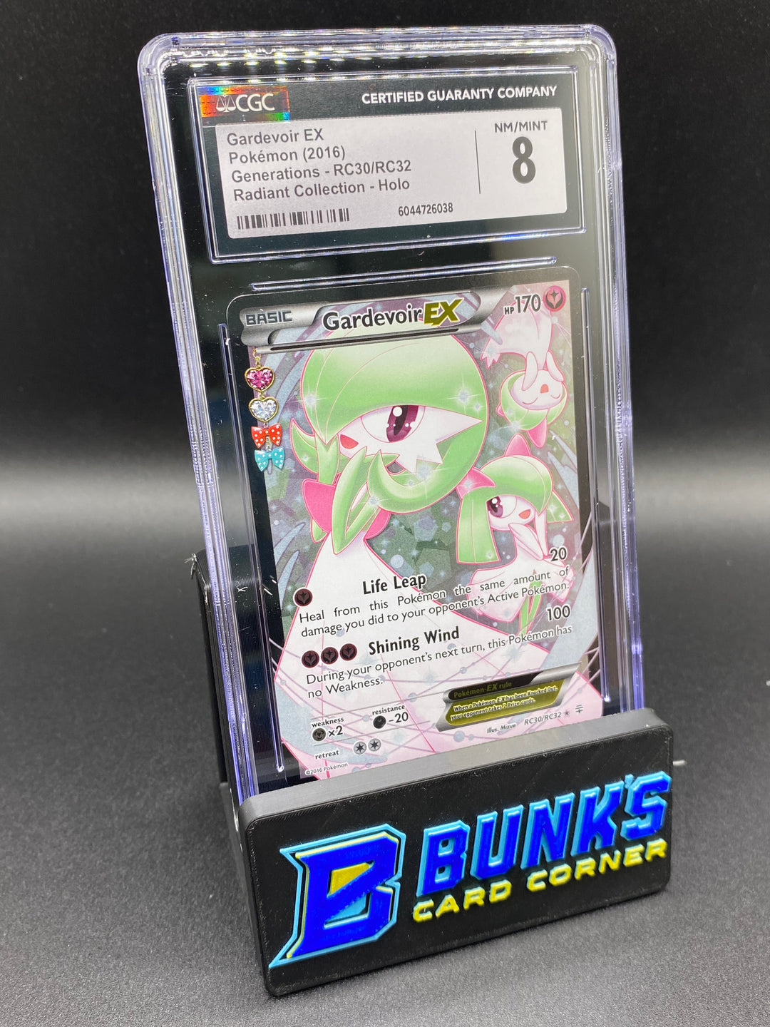 CGC 8 Gardevoir Ex Radiant Collection Generations