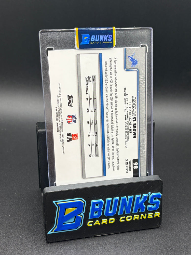 2025 Amon-Ra St Brown Topps Gold Etch