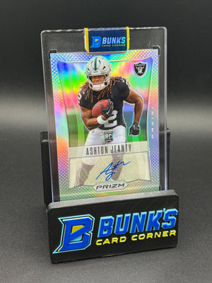 2025 Ashton Jeanty Prizm Throwback Auto RC
