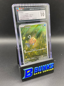 CGC 10 Feebas Illustration Rare Surging Sparks