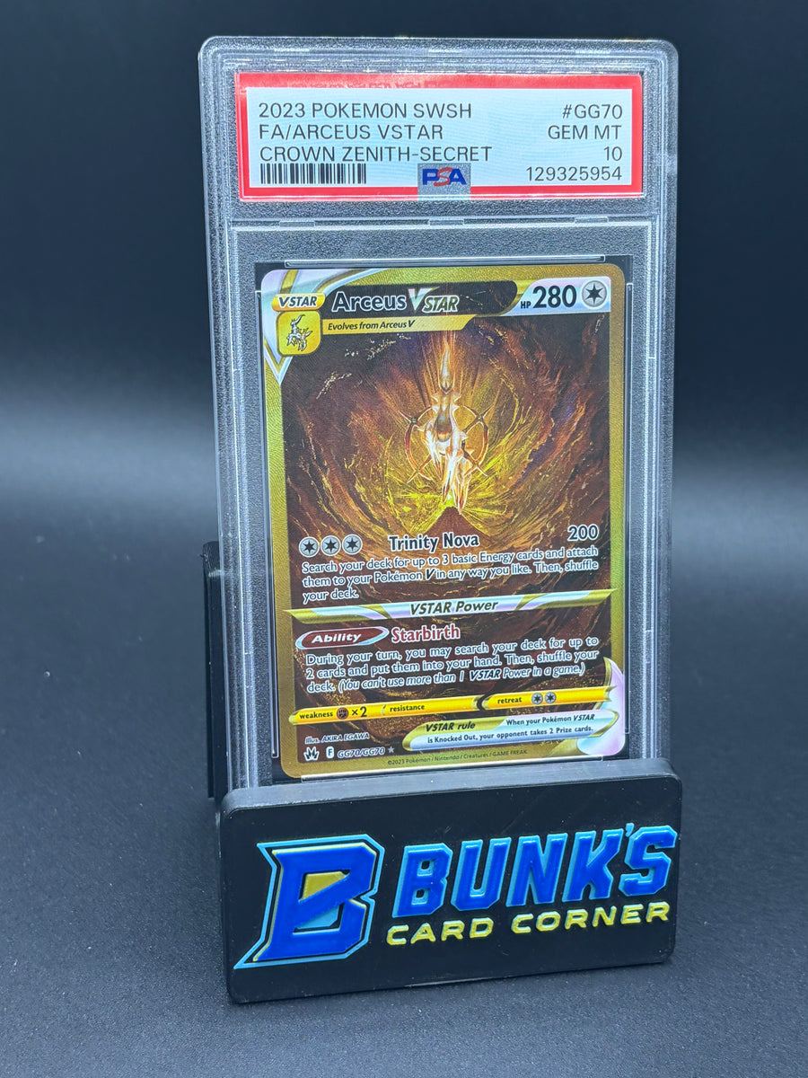 Arceus VSTAR Crown Zenith PSA 10