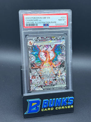 Charizard EX SIR Obsidian Flames PSA 8