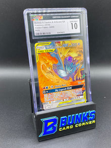 CGC 10 Moltres & Zapdos & Articuno Gx Hidden Fates
