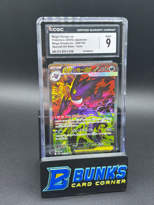 Mega Gengar EX SAR Holo Mega Dream CGC 9