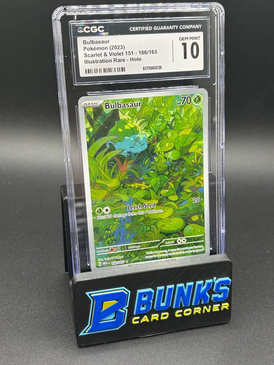 Bulbasaur Illustration Rare Scarlet & Violet CGC 10