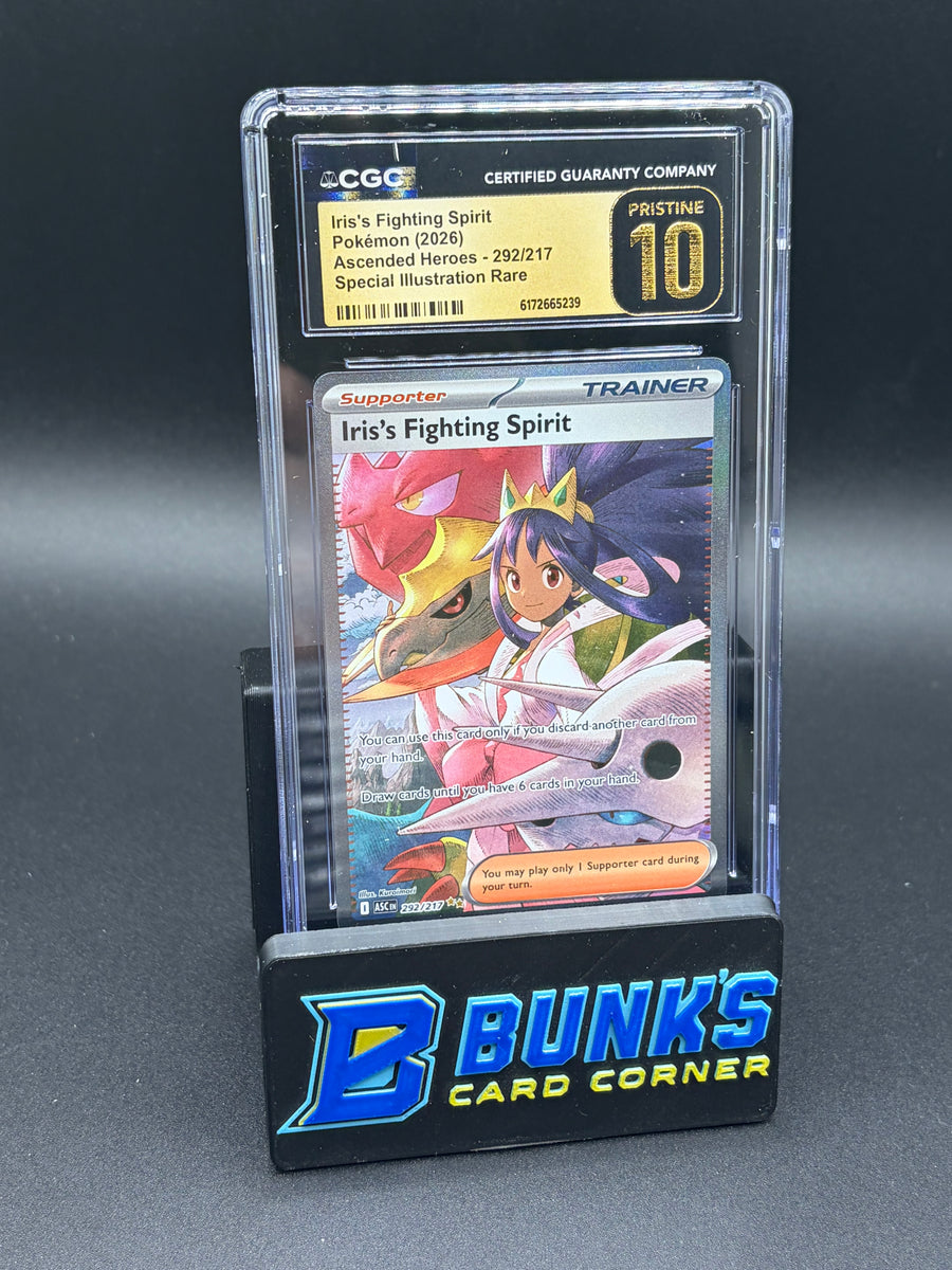 Iris's Fighting Spirit AIR Ascended Heroes CGC Pristine 10