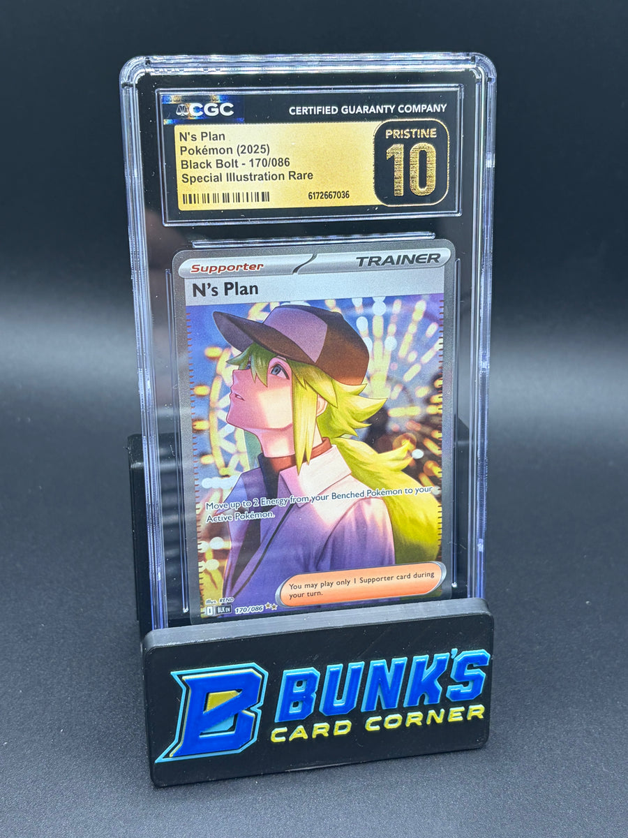N's Plan SIR Black Bolt CGC Pristine 10