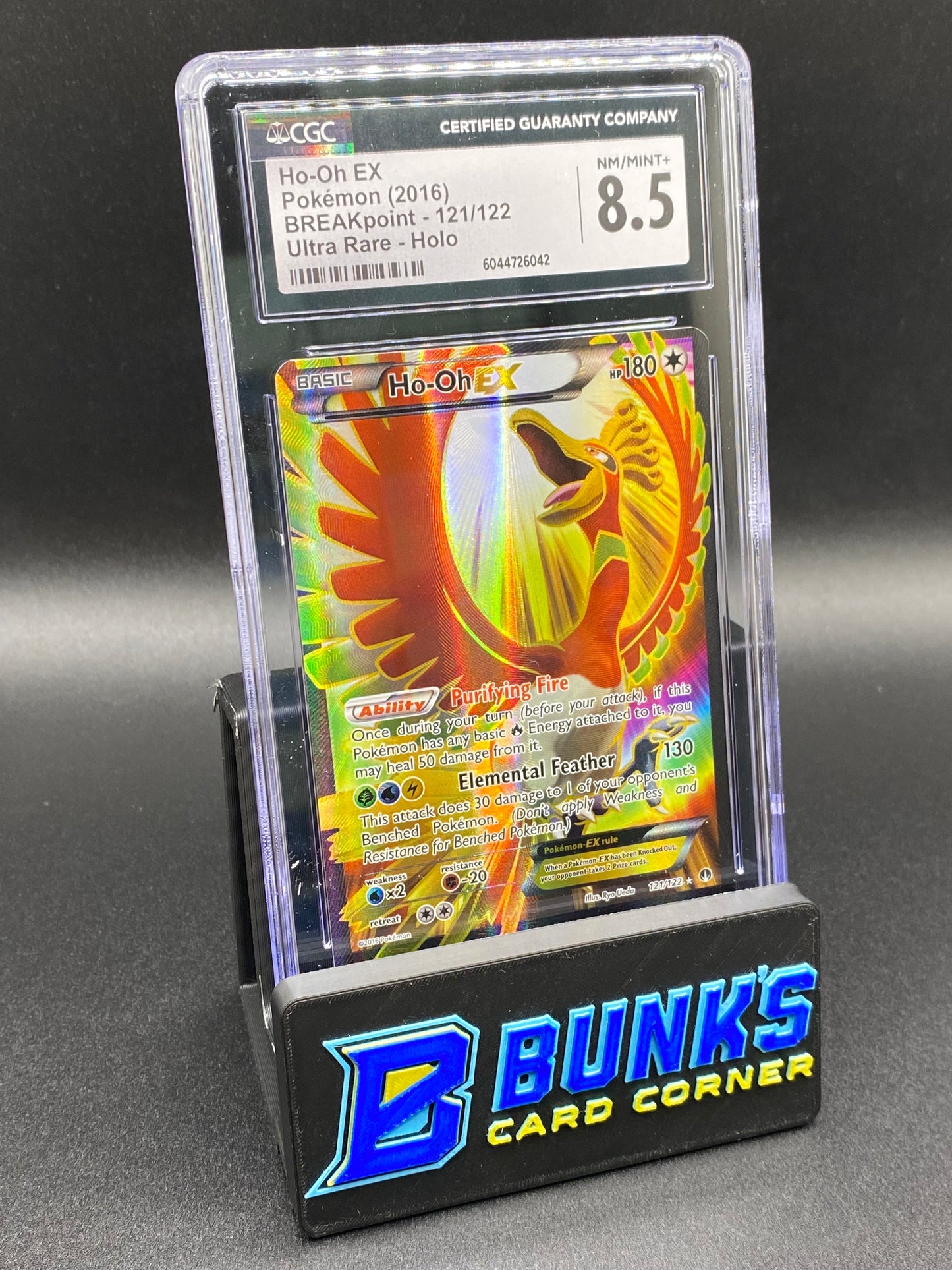 CGC 8.5 Ho-Oh Ultra Rare Breakpoint