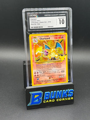 Charizard Base Set Holo CGC 10