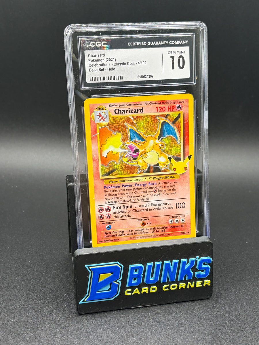 Charizard Base Set Holo CGC 10