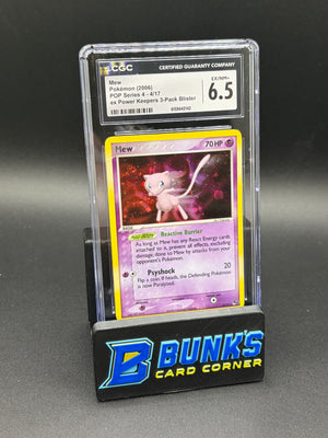 Mew Pop Series 4 CGC 6.5
