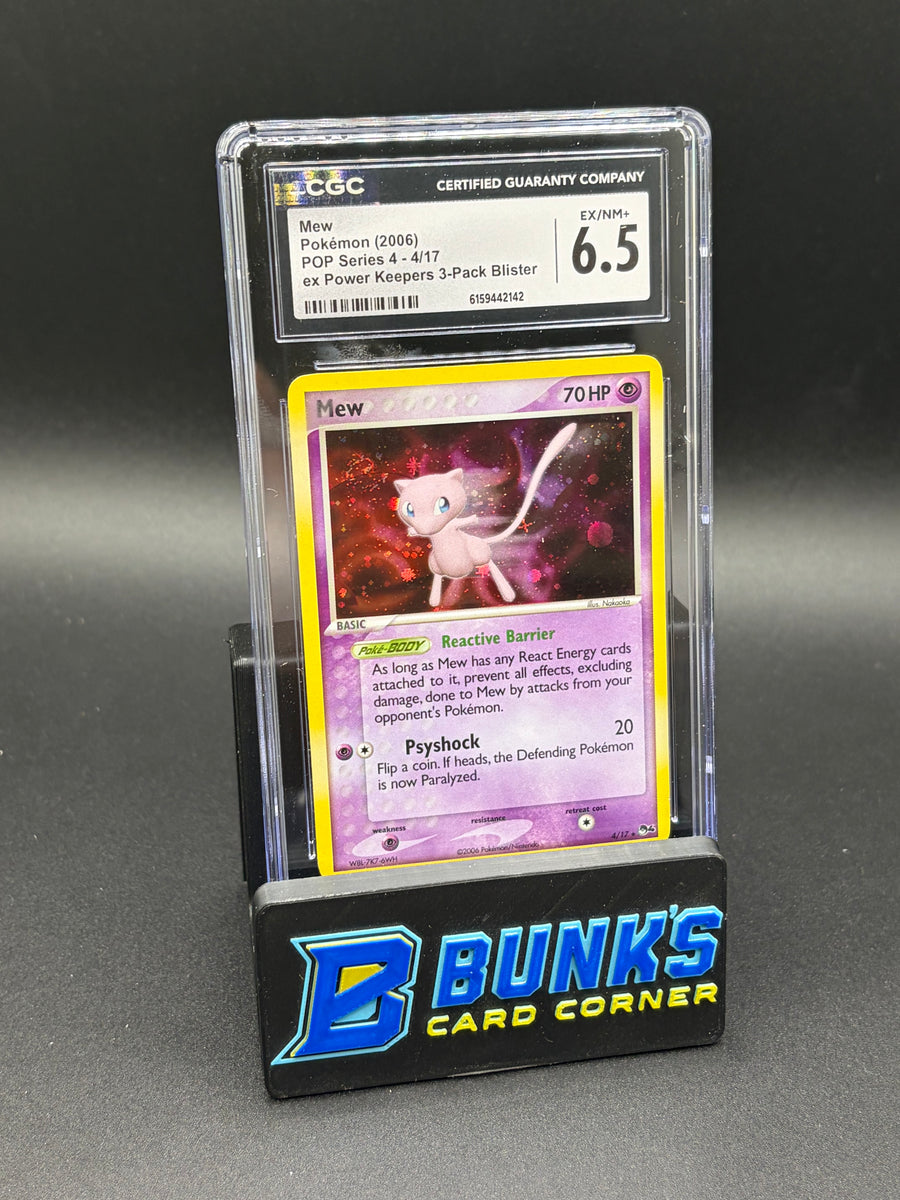 Mew Pop Series 4 CGC 6.5