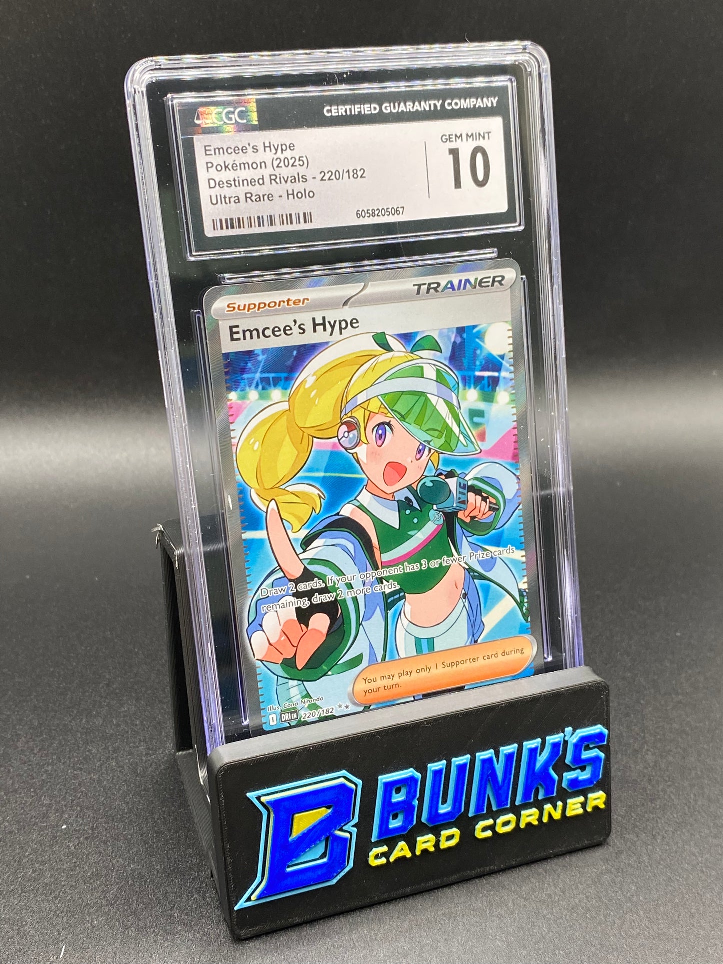 CGC 10 Emcee's Hype Ultra Rare destined Rivals
