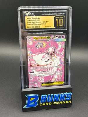 Mega Diancie EX SIR Ascended Heroes CGC Pristine 10