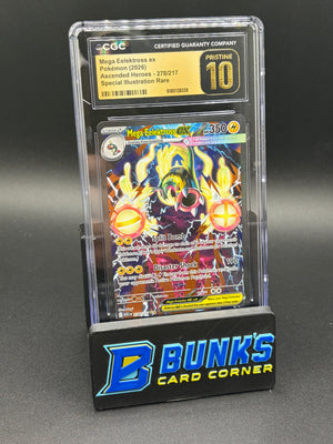 Mega Eelektross EX SIR Ascended Heroes CGC Pristine 10