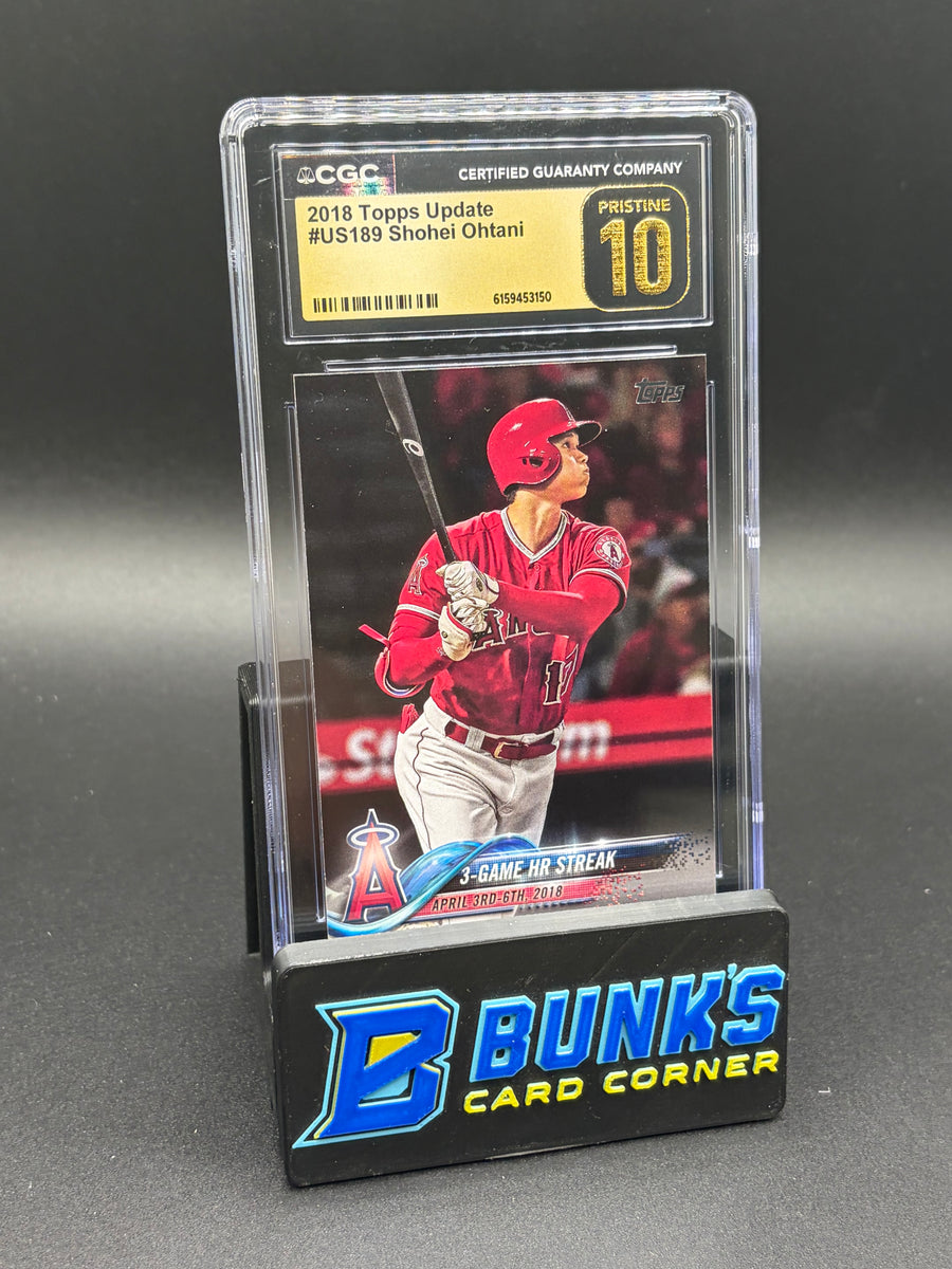 2018 Shohei Ohtani Topps Update CGC Pristine 10