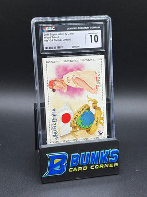 2018 Shohei Ohtani World Talent CGC 10