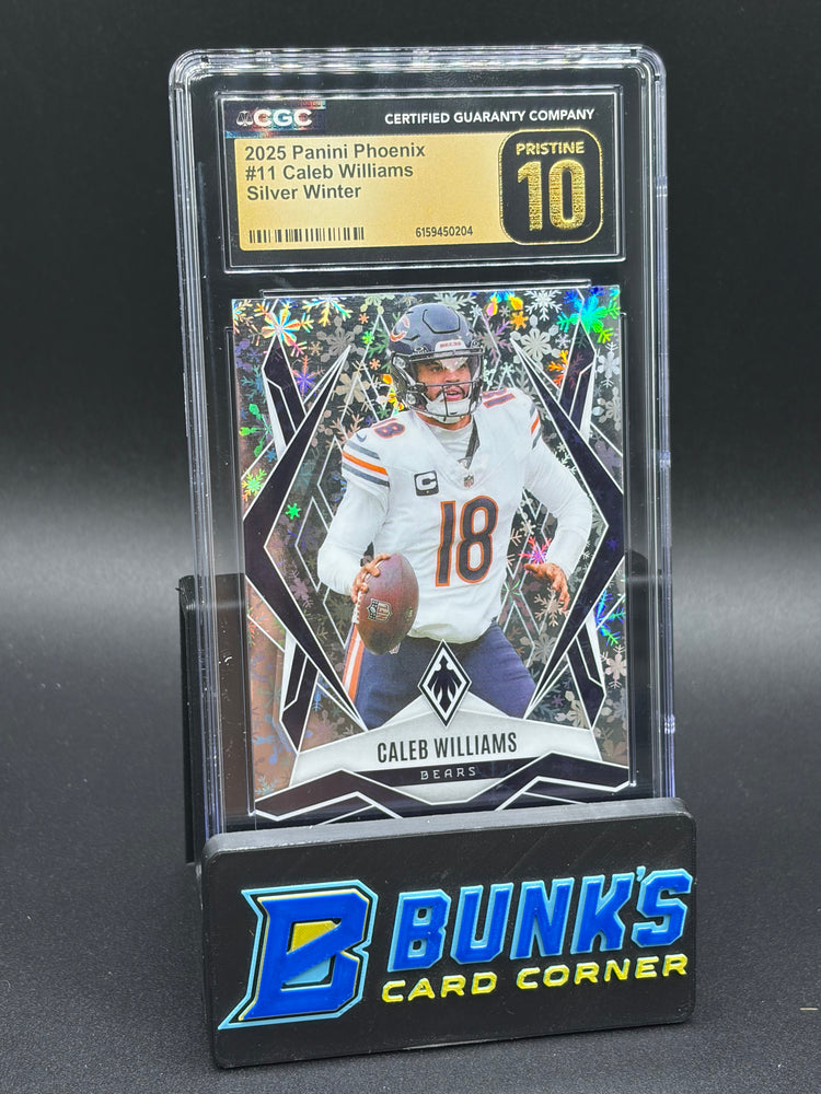 2025 Caleb Williams Silver Winter CGC Pristine 10