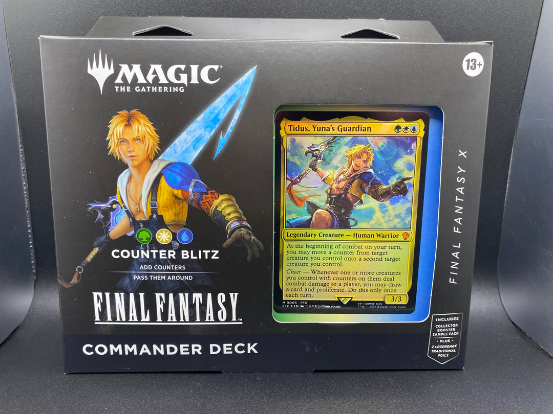 Magic the Gathering Counter Blitz FF X Commander Deck