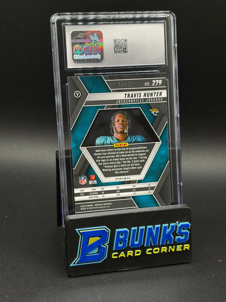 2025 Travis Hunter Choice Fusion Red & Yellow CGC 9.5 RC