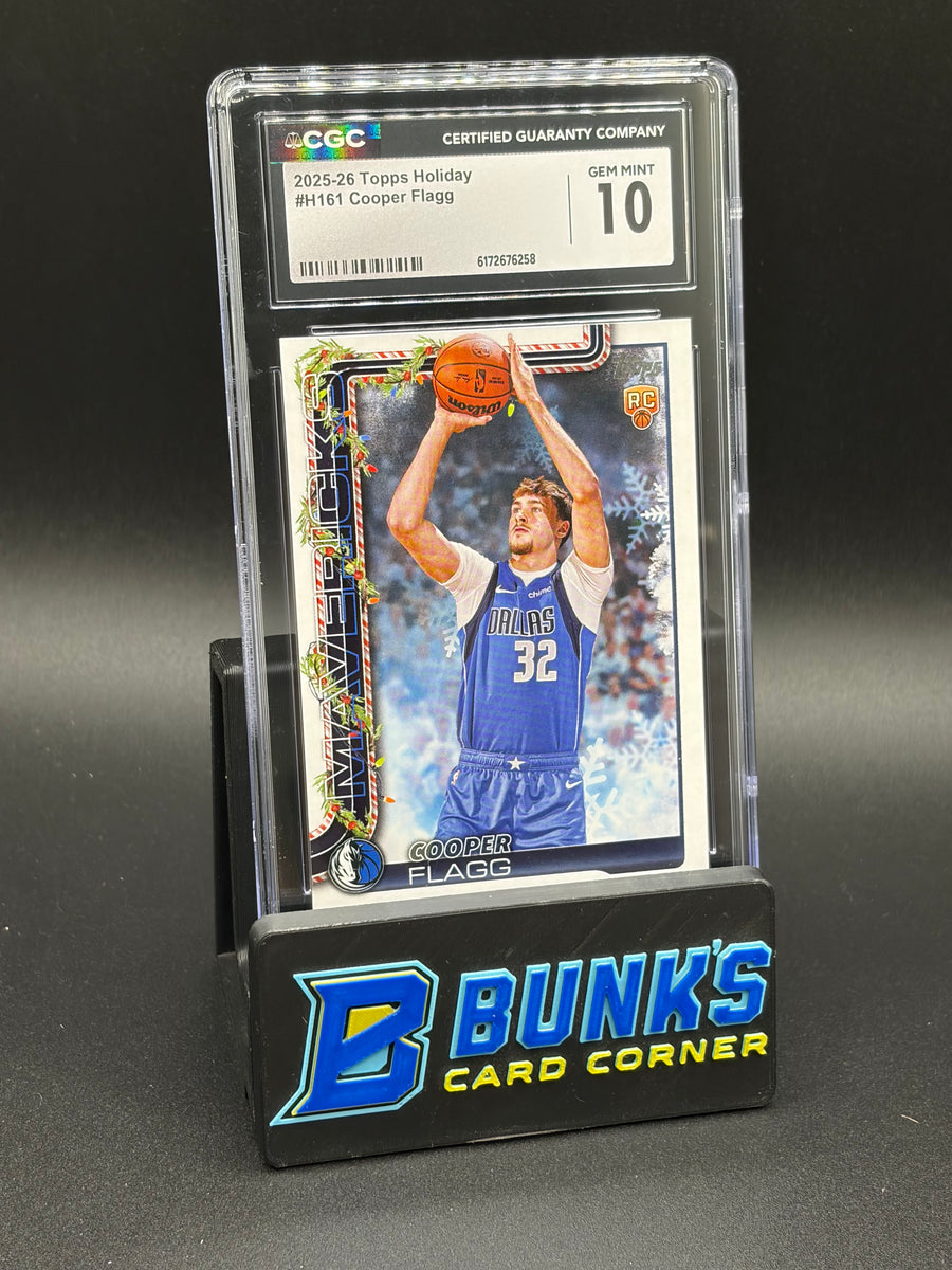 2025-26 Cooper Flagg Topps Holiday CGC 10 RC