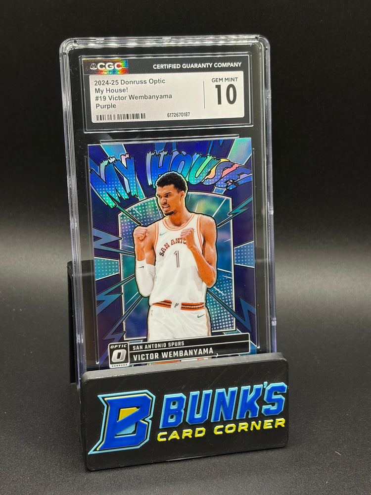 2024-25 Victor Wembanyama Purple My House CGC 10