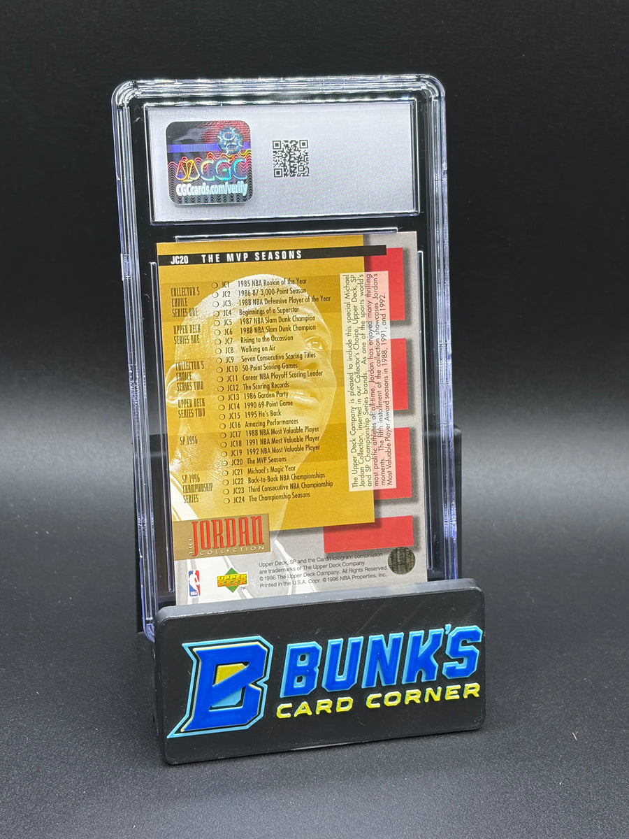 1995-96 Michael Jordan The Jordan Collection SP CGC 8.5